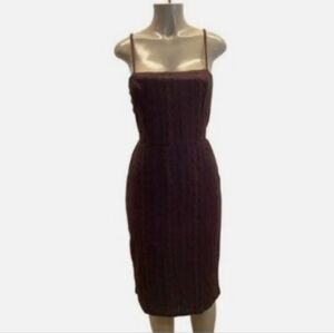 Max + Ash Brown Spaghetti Strap Dress
